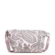 Vera Bradley Featherweight Crossbody Purse Sand Paisley