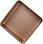 GLEAVI Baking Pan Steel Grilling Pan for Chiffon Cakes Cookies Bread Nonstick Cake Mold Compact Oven Accessory for Efficient Baking