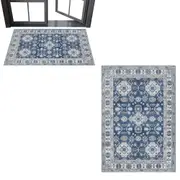Vintage Design Area Rug Doormat Allover Boho Machine Washable Mat-Style 4