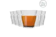 Duralex Picardie Drinking Glasses - 130ml Tumblers for Water, Juice - Pack of 12
