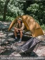 Quick-Open Tent Silicone Nylon Camping Off-the-Ground Tent Ultralight Rainproof