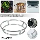 1Pcs Stainless Steel Wok Rack Kitchen Supplies Cookware Ring New Pot Mat