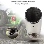 For Jeep Compass Patriot 2017+ Car Rear Exhaust Muffler Tail Pipe Tips Silencer (for: Jeep)