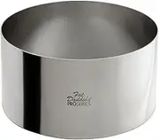 Fat Daddio's SSRD-6030 Cake & Pastry Ring, 6 x 3 Inch, Silver