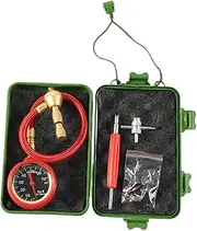 Vsenkes Tire Deflator Kit Tire Pressure Gauge Quickly Deflate, 0-75PSI High Performance, Repair Tool Off Road Air Down Kit for ATV