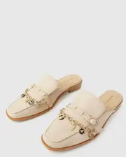 [Belle & Bloom] How It Feels Charm Loafer Mule - Sand