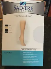 Salvere’s 15-20mmHg Support Socks New In original Box