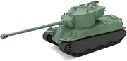 LF120544 1/120 TT Scale Railway Military Model Kit US M6A2E1 Heavy Hell Buggy