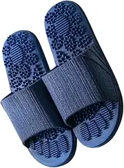 Anneome Hotel Slippers for Men Women Foot Massage Sandals Comfortable Arch Support Plastic Slippers