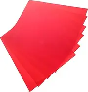HOMSFOU 6 Pack Acrylic Light Diffuser Sheets PVC Film Light Filters for Photography Video