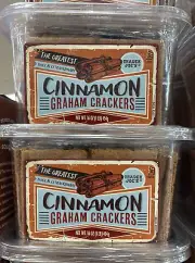 2 PACK Trader Joe's The Greatest Cinnamon Graham Crackers Thick & Extraordinary
