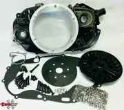Banshee Ball Bearing Lock Up Black Out Quick Change Clutch Cover See Thru Kit