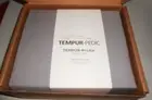 TEMPUR-PROAIR SHEET SET SPLIT KING COOL GRAY NIB NEW
