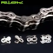 RISK Bike Chains Mountain Bicycle Chain Connector Quick Release Link Joint Chain