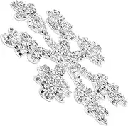 Snowflake Pattern Iron Patch Snowflake Applique for Clothes Bags and Accessories Durable Embellishment for DIY Crafts and Repair