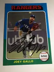 2019 Topps Archives Jumbo 5x7 Joey Gallo Rangers 129 07/49