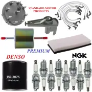 Tune Up Kit Filters Cap Wire Spark Plugs For FORD BRONCO V8 5.8L 1994-1996 (for: Ford)