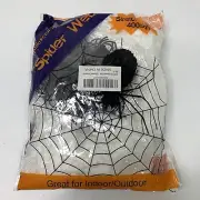New Spider Web With Spiders For Decorating Halloween 400 Sqft
