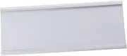COHEALI Portable Aluminum Alloy Business Card Holder Desk Nameplate Organizer Silver Stylish Design for Professionals for Business Cards Id Storage for Office Use