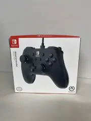 Power A Nintendo Switch Wired Pro Controller Style Gamepad Black New Open Box
