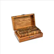 Rubber Stamp Alphabet Number Symbol Wooden Box Set Print Style Wood Letter 70PCS