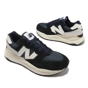 New Balance 休閒鞋 5740 男女鞋 大N 復古 麂皮 57/40 NB 超好看 黑藍 M5740HCA