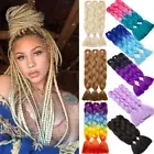5 Packs Jumbo Synthetic Dreadlock Braiding Hair Extensions Box Afro Twist Braids