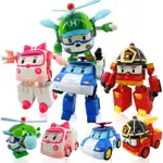 ROBOCAR POLI TRANSFORMERS PULL BACK 韓國機器人兒童汽車玩具玩具車用您的遊戲時間轉換