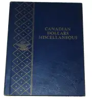 Whitman 9512 Canadian Dollars Album Miscellaneous Book 36mm 36 Ports