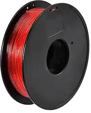 uxcell 3D Printer Filament 1.75mm TPU Filaments Dimensional Accuracy +/- 0.05mm Red