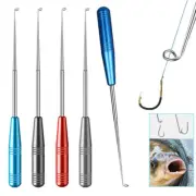 Fishing Hook Remover Stainless Steel Hook Detacher Removal Fishhook Disgorger