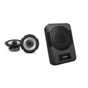 Alpine S2-S65 - Next-Generation S-Series 6.5" Coaxial Speaker Set w/ PWE-S8 P...