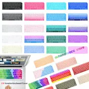 Multicolor Silicone Keyboard Cover For Macbook Air 13" A3240 15" A3241 (M4) 2025