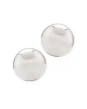 Bloomingdale's Fine Collection Ball Stud Earrings in 14K White Gold