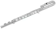 Pearl 201 Alto Flute Silver Plated +Curved Upgraded Forza HJ Case & Cover Dealer