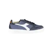 Diadora Blue Fabric Women's Sneaker Authentic