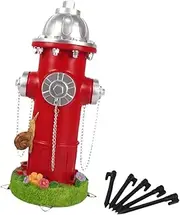 JISADER Fire Hydrant for Dogs to Pee on Puppy Pee Post Yard Garden Outdoor Statue
