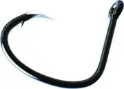 Eagle Claw TK3-4/0 Trokar Lancet Offset CIrcle Hook, Size 4/0