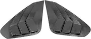Compatible For Toyota RRAV4 V 2019 2020 2021 2022 2023 ABS Car Styling Accessories Window Louver Vent Cover Trim Decoration 2PCS(Carbon Fiber)