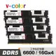 v-color 全何 DDR5 6600 64GB (16GBX4) OC R-DIMM 工作站專用記憶體