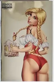 GRIMM FAIRY TALES #92 (V2) - Gretel - SILVER SHOWCASE - Mike DeBalfo ZENESCOPE