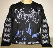 Mayhem De Mysteriis Dom Sathanas Long Sleeve T-Shirt Size S M L XL 2XL 3XL Black