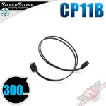 銀欣 SILVERSTONE SST-CP11B 300MM 超薄 SATA 電源 線材 PCPARTY