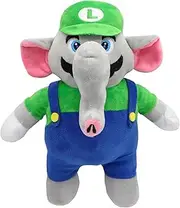 XHAJJM Super Wonder Plush,Wonder Bros Elephant Plush Toys Super Brothers Wonder Plushies Stuffed Animal Plushie Doll Stuffed Plushie Doll Toys Collectible Gifts for Kids Fans Aldults Birthday