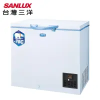 在飛比找博客來優惠-SANLUX台灣三洋170公升上掀式-70度超低溫冷凍櫃TF
