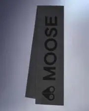 NEW MOOSE KNUCKLES LOGO OVERSIZED REVERSIBLE CASHMERE BLACK GRAY SCARF SHAWL