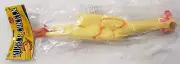 ORIGINAL WORLD FAMOUS YELLOW RUBBER CHICKEN novelty toy turkey joke rooster NEW