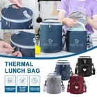 Portable Thermal Insulated Picnic Bags Handbag Lunch Box Food Storage
