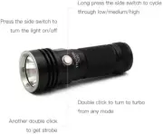 ThruNite TC20 3800 lumens Tactical Flashlight, Rechargeable CREE XHP70B LED, NW