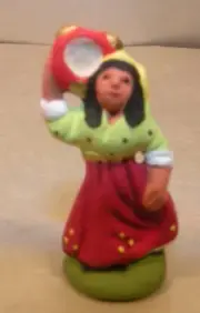 NEW Gipsy woman, Carbonel Chip for Santons Marcel Carbonel Chip
